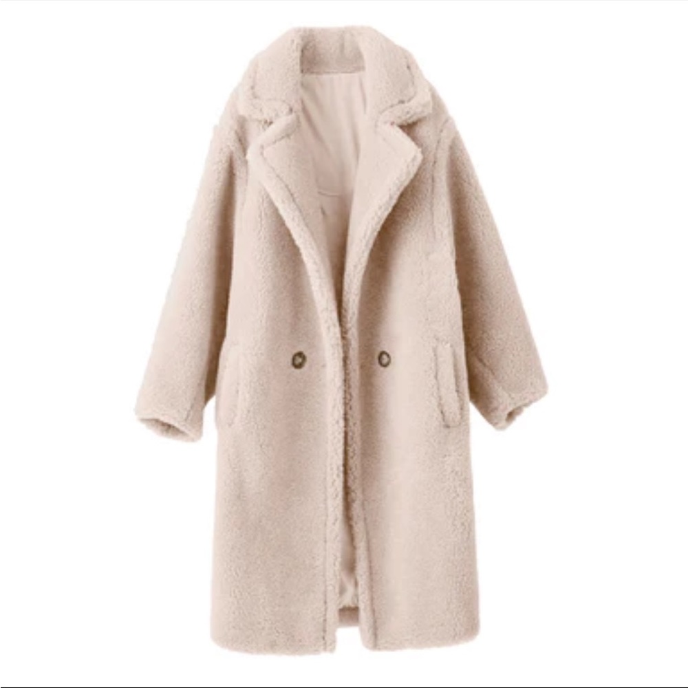 Teddy Midi Coat NWT